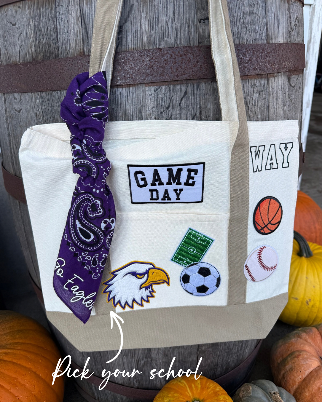 GAME DAY TOTE