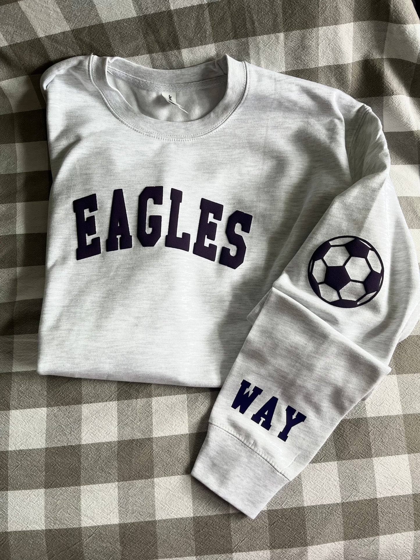 School spirit crewneck - ash