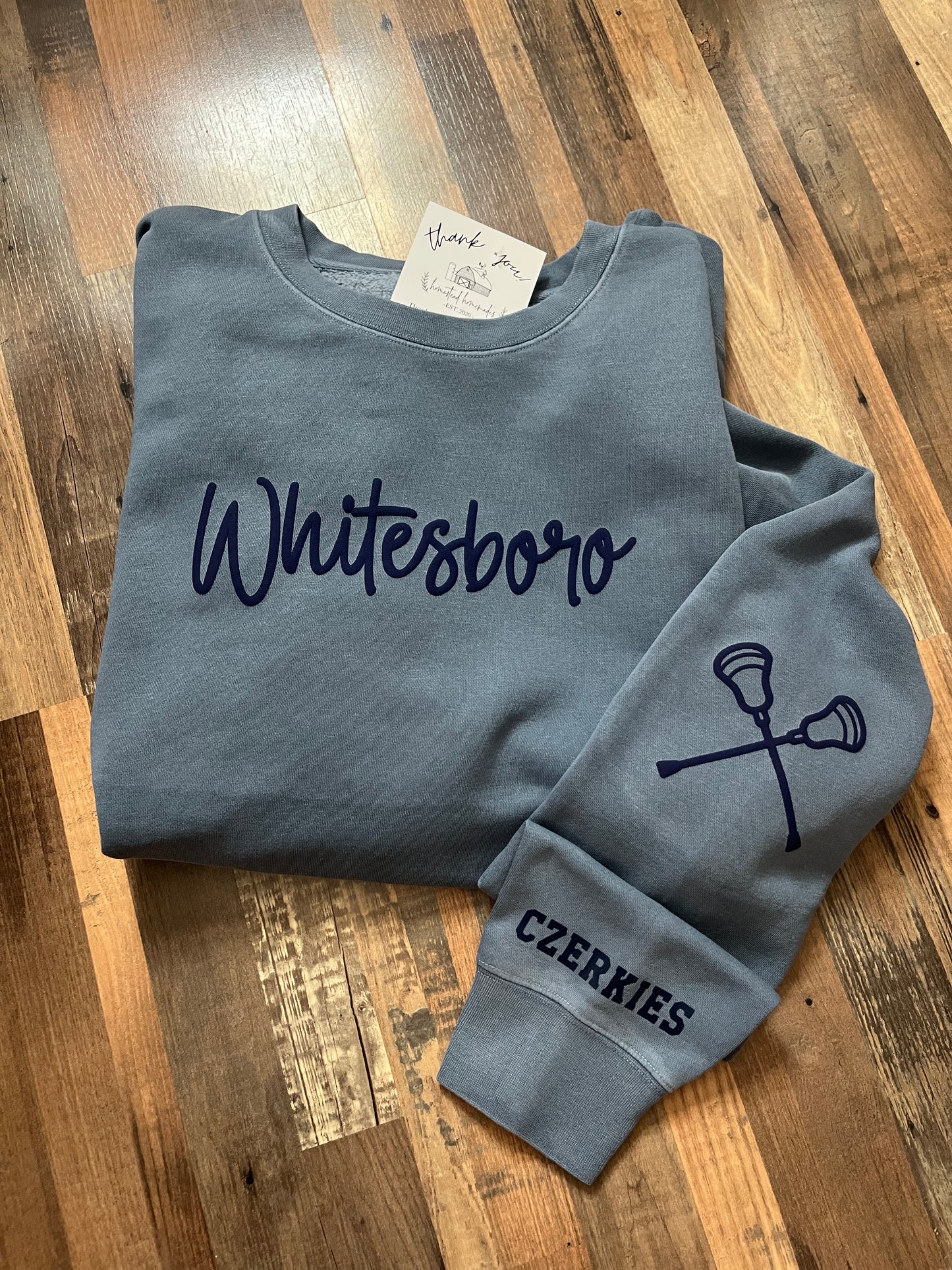 School spirit crewneck - blue