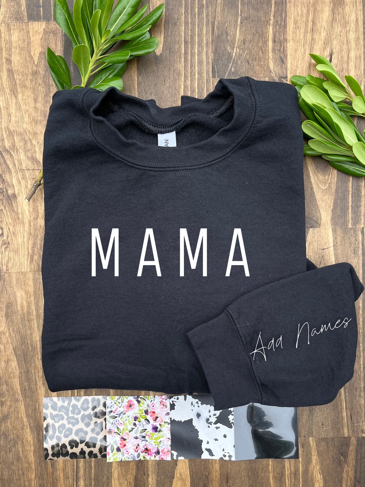 crewneck - black