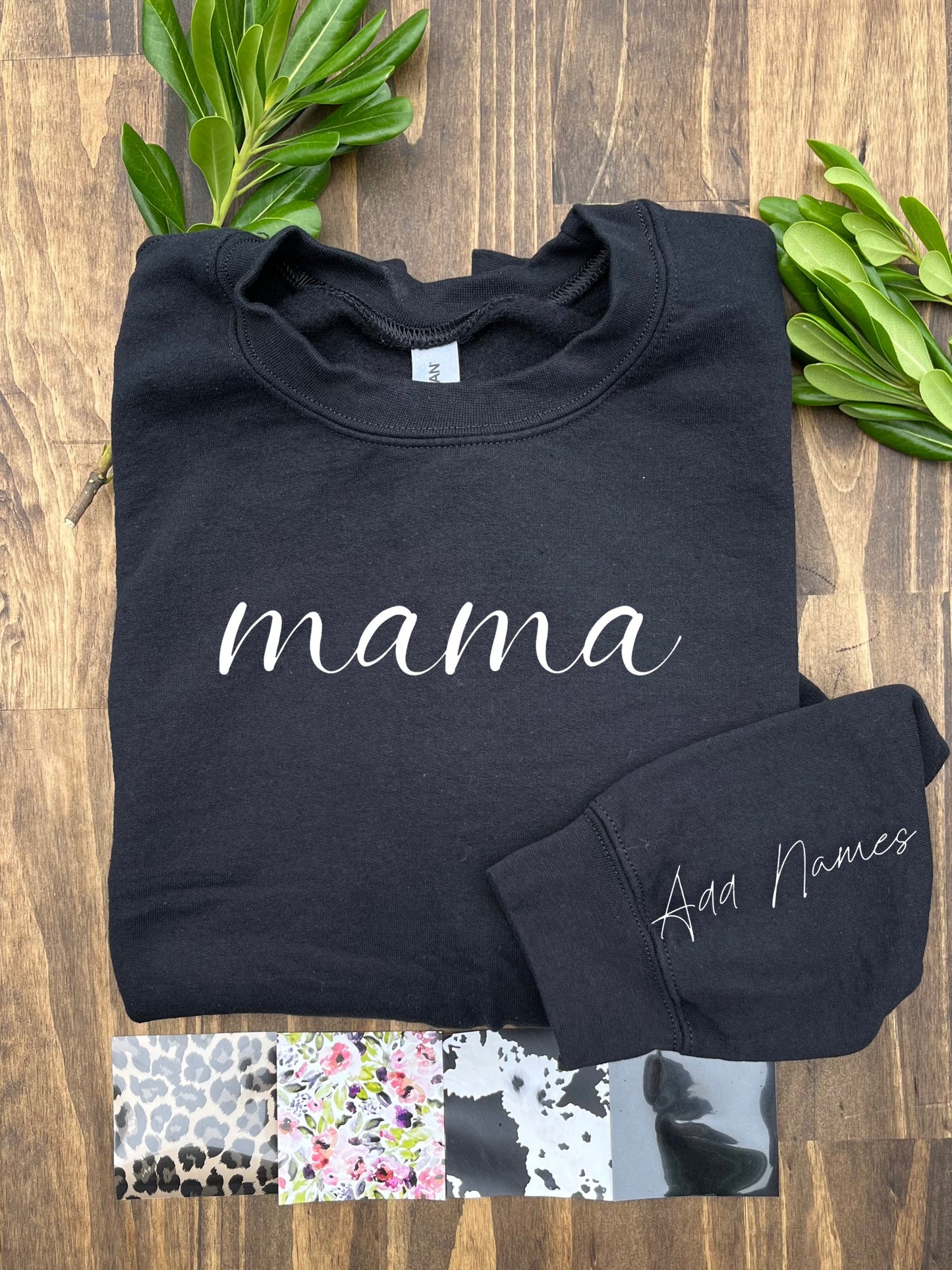 crewneck - black