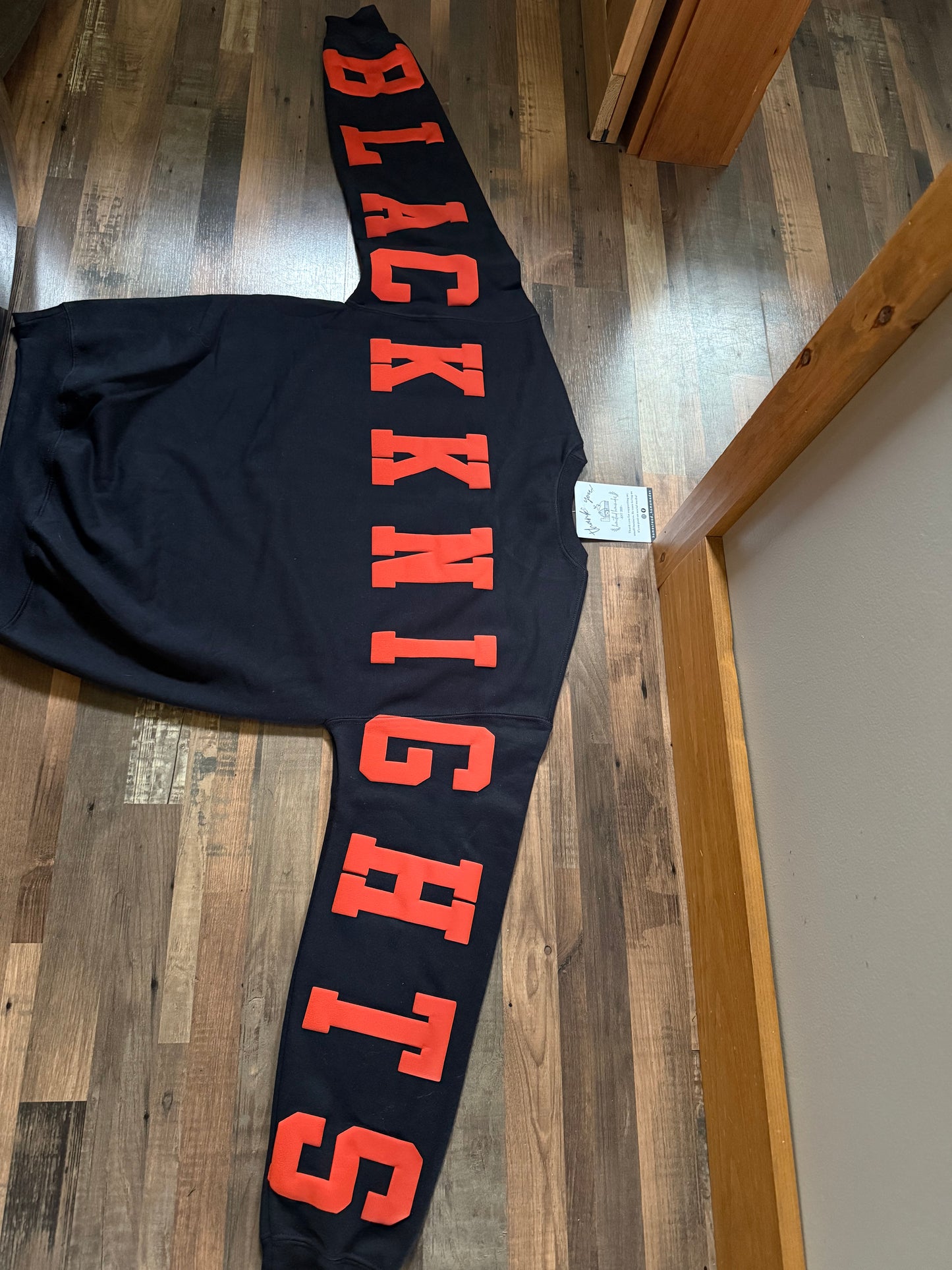 BIG BACK CREWNECK - ROME BLACK KNIGHTS