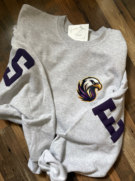 BIG BACK CREWNECK - RICHFIELD SPRINGS EAGLES