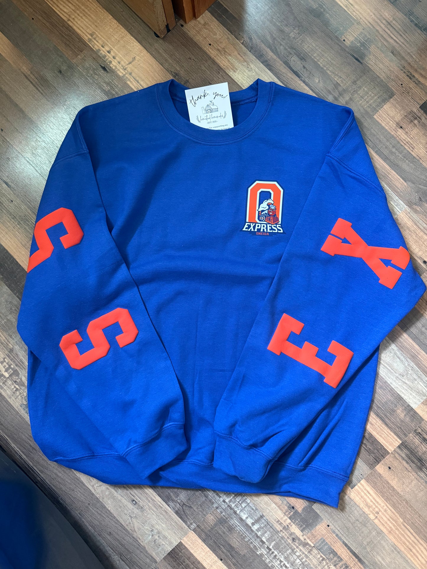 BIG BACK CREWNECK - ONEIDA EXPRESS