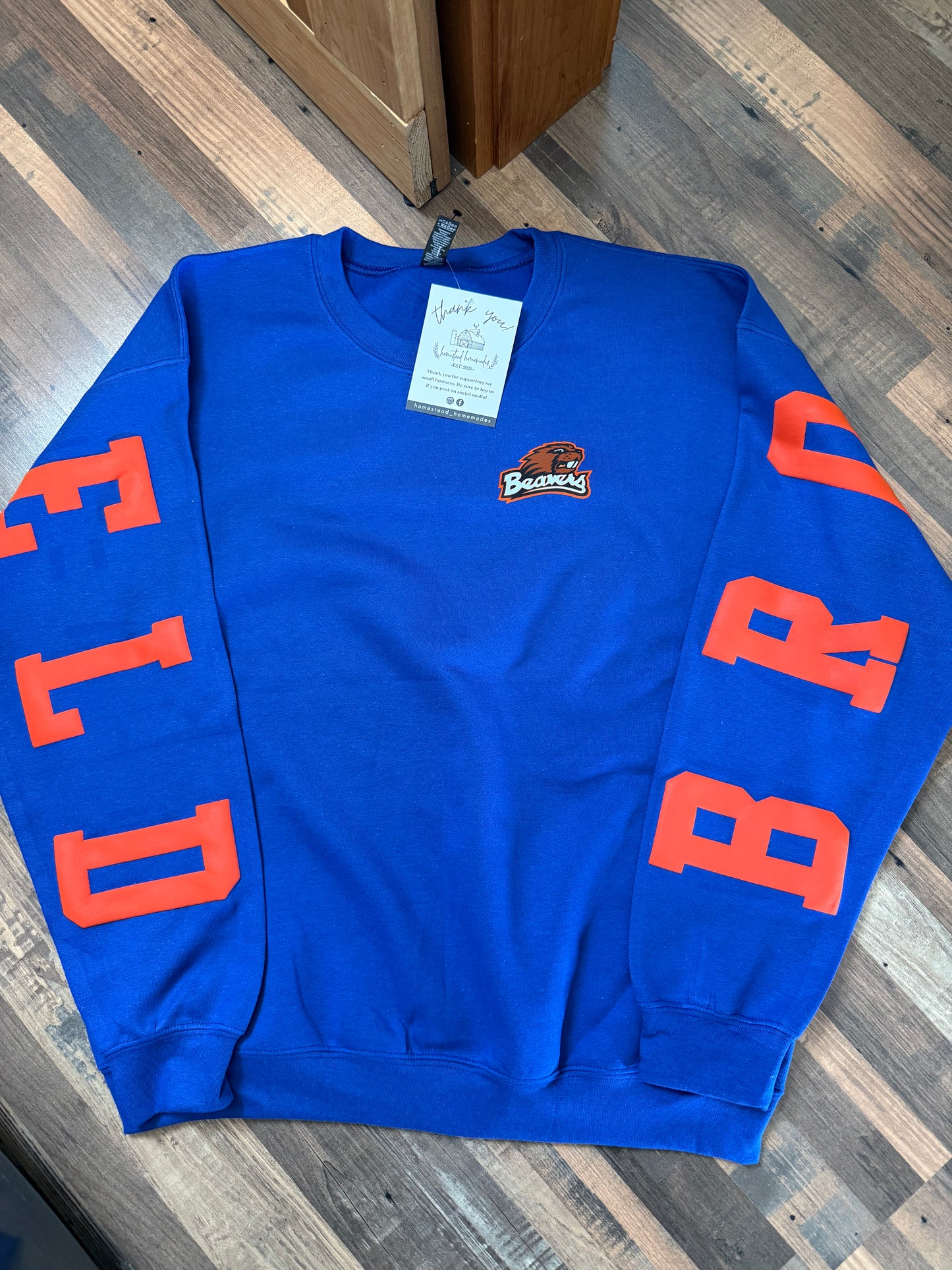 BIG BACK CREWNECK - BROOKFIELD BEAVERS