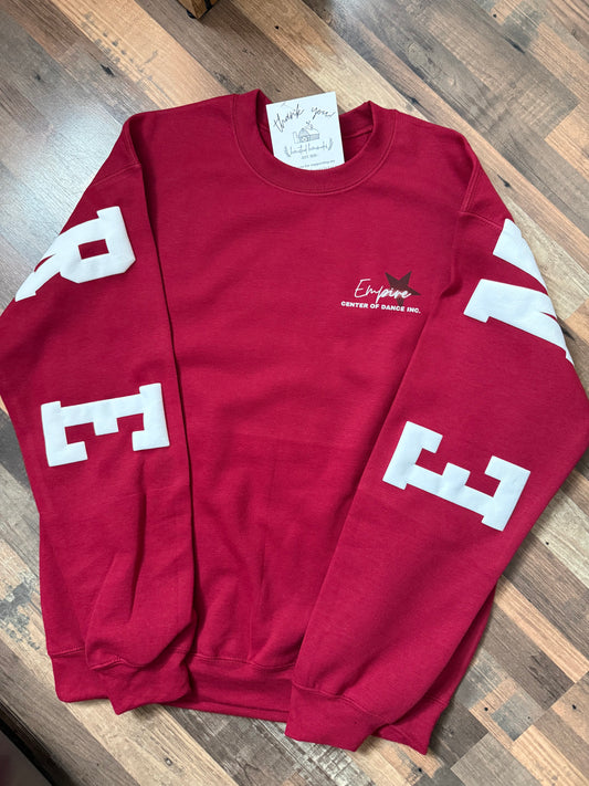 BIG BACK CREWNECK - EMPIRE DANCE