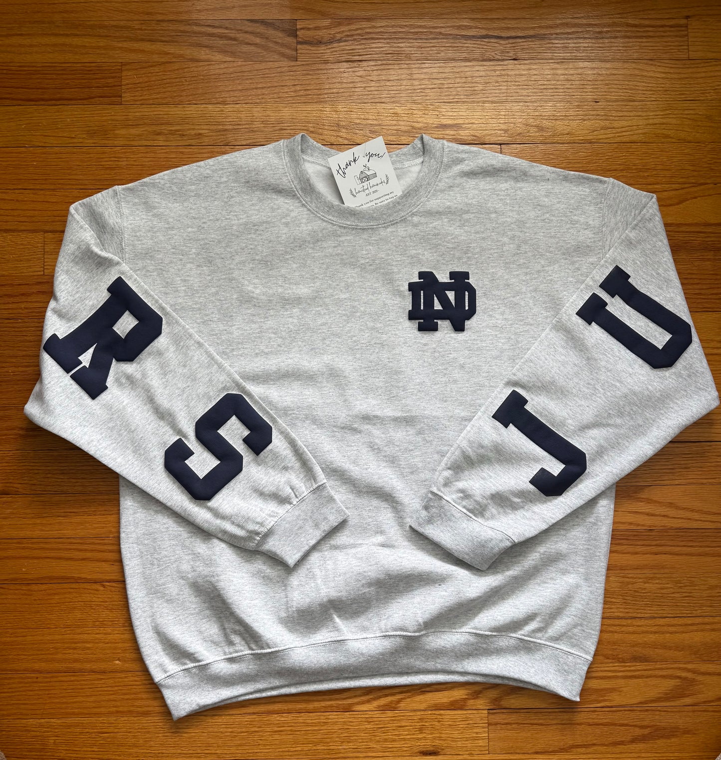 BIG BACK CREWNECK - NOTRE DAME