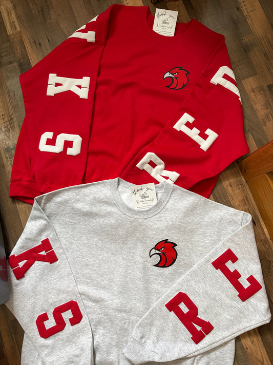 BIG BACK CREWNECK - SAUQUOIT RED HAWKS