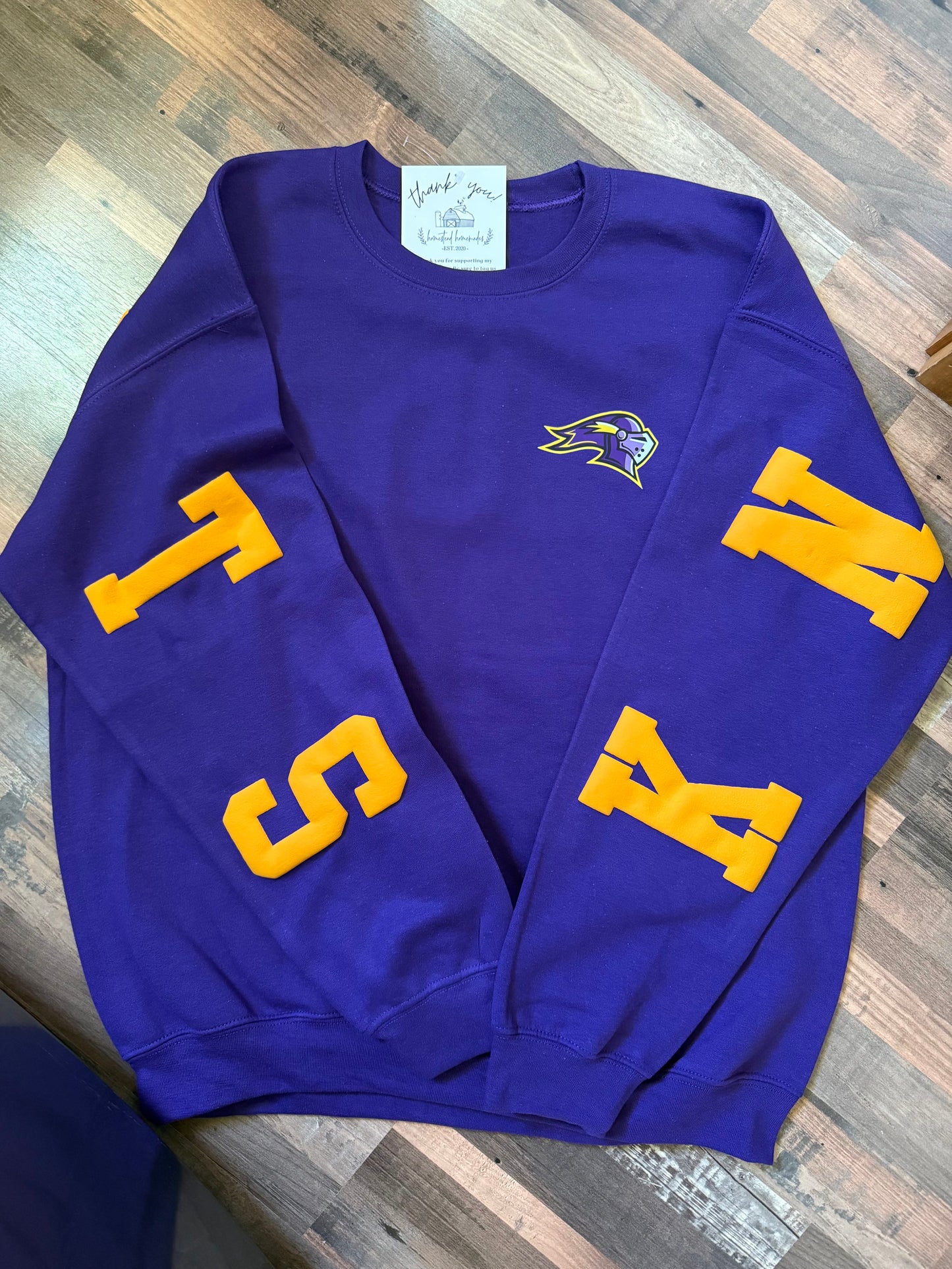 BIG BACK CREWNECK - HOLLAND PATENT KNIGHTS