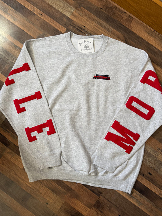 BIG BACK CREWNECK - MORRISVILLE MAVERICKS