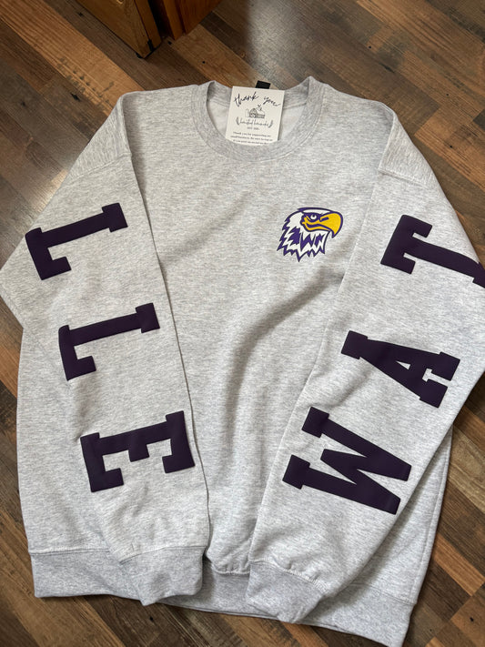 BIG BACK CREWNECK - WATERVILLE EAGLES