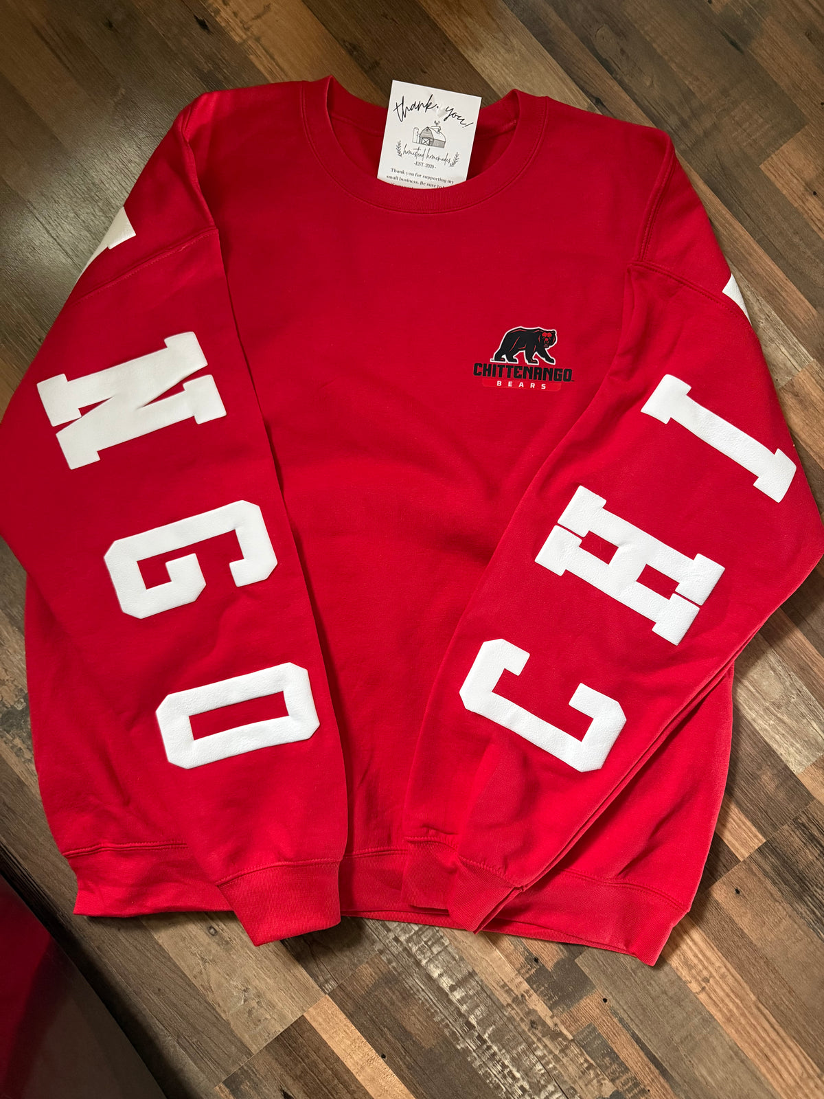 BIG BACK CREWNECK - CHITTENANGO BEARS