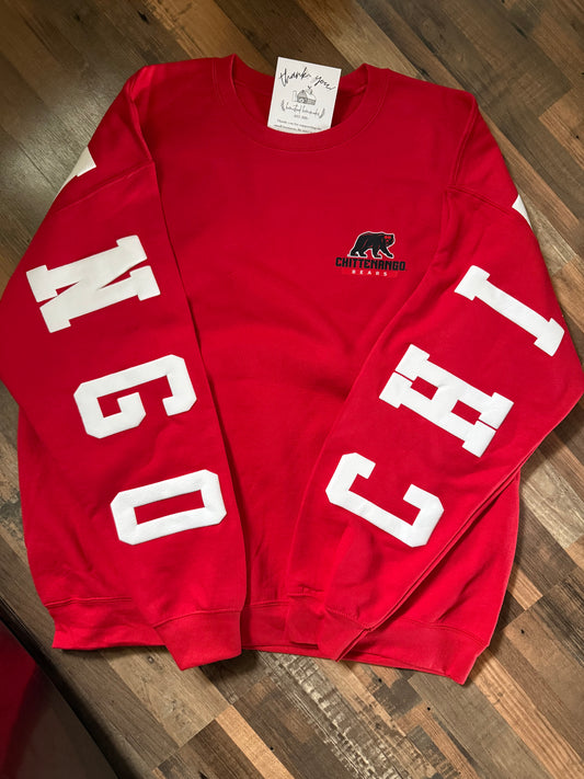 BIG BACK CREWNECK - CHITTENANGO BEARS