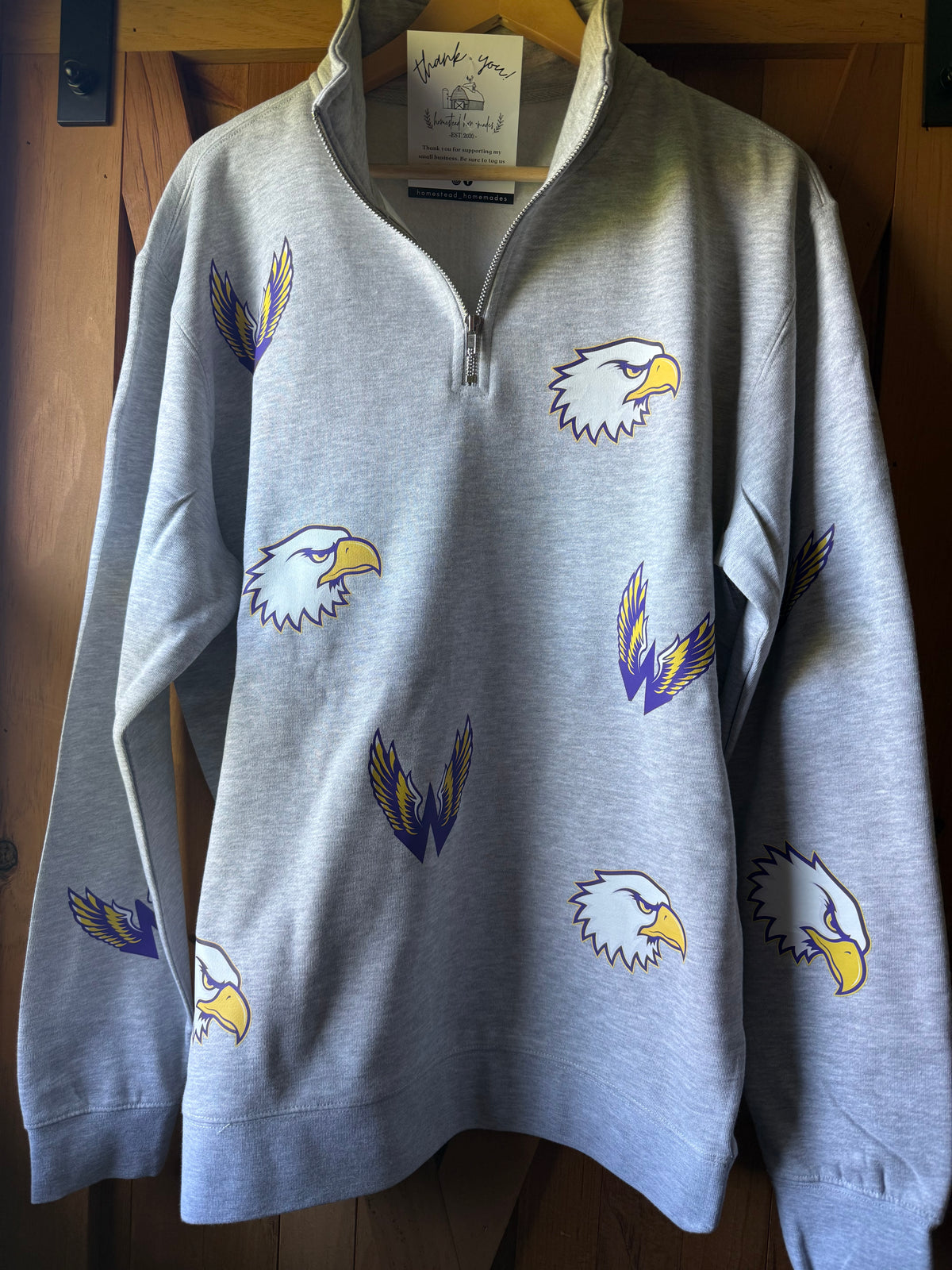 QUARTER ZIP BLITZ - **FULL LENGTH**
