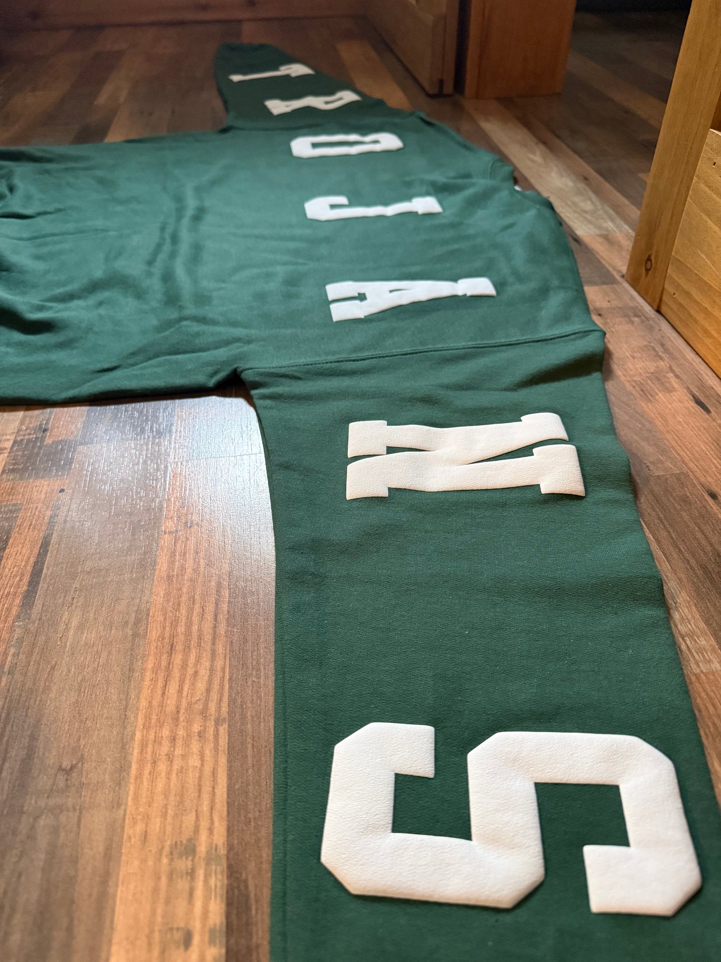 BIG BACK CREWNECK - GREENE TROJANS