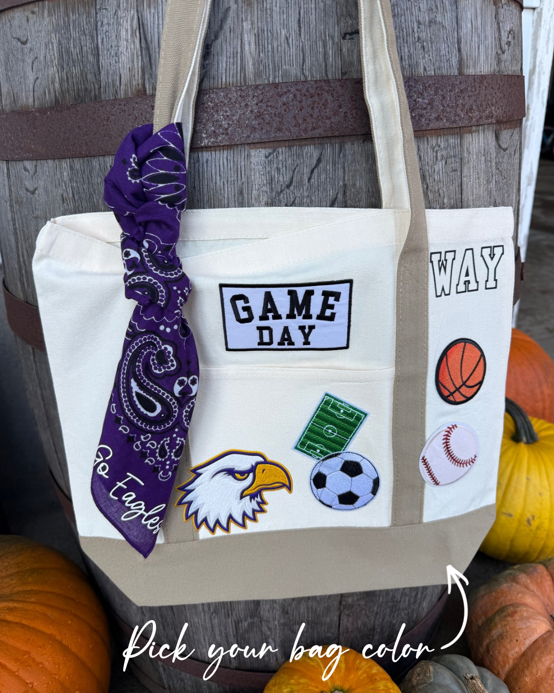 GAME DAY TOTE