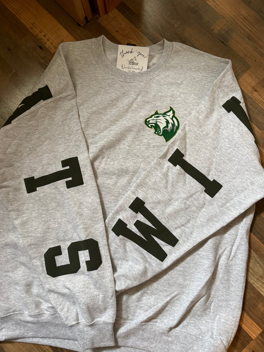 BIG BACK CREWNECK - ADIRONDACK WILDCATS