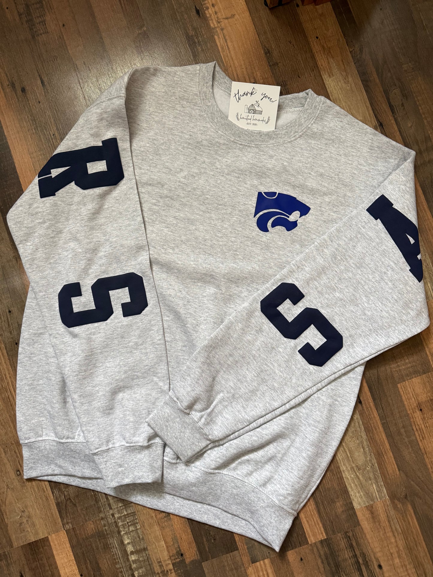 BIG BACK CREWNECK - SUSQUEHANNA VALLEY SABERS