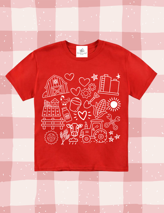 Valentine's Day Farm Theme