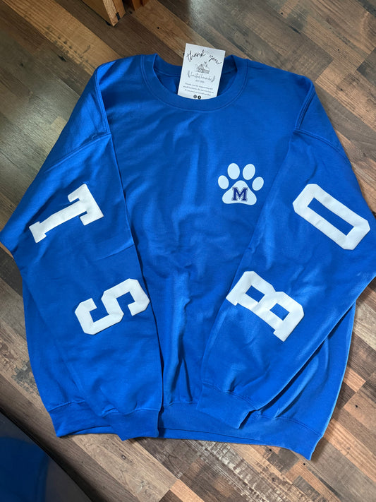 BIG BACK CREWNECK - MCCONNELLSVILLE ELEMENTARY