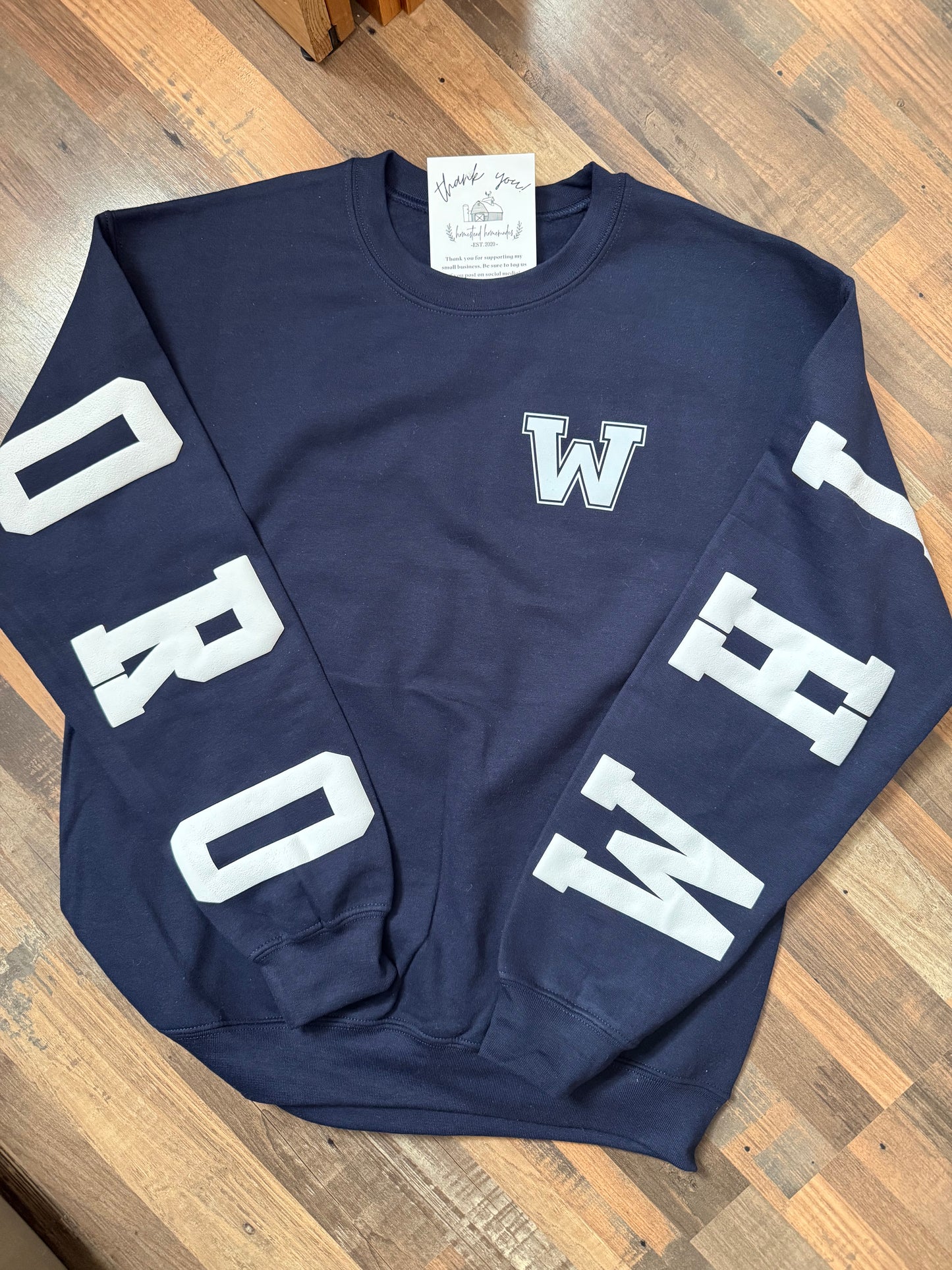 BIG BACK CREWNECK - WHITESBORO