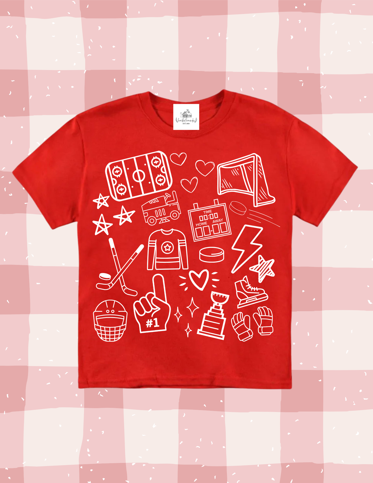 Valentine's Day Hockey Theme