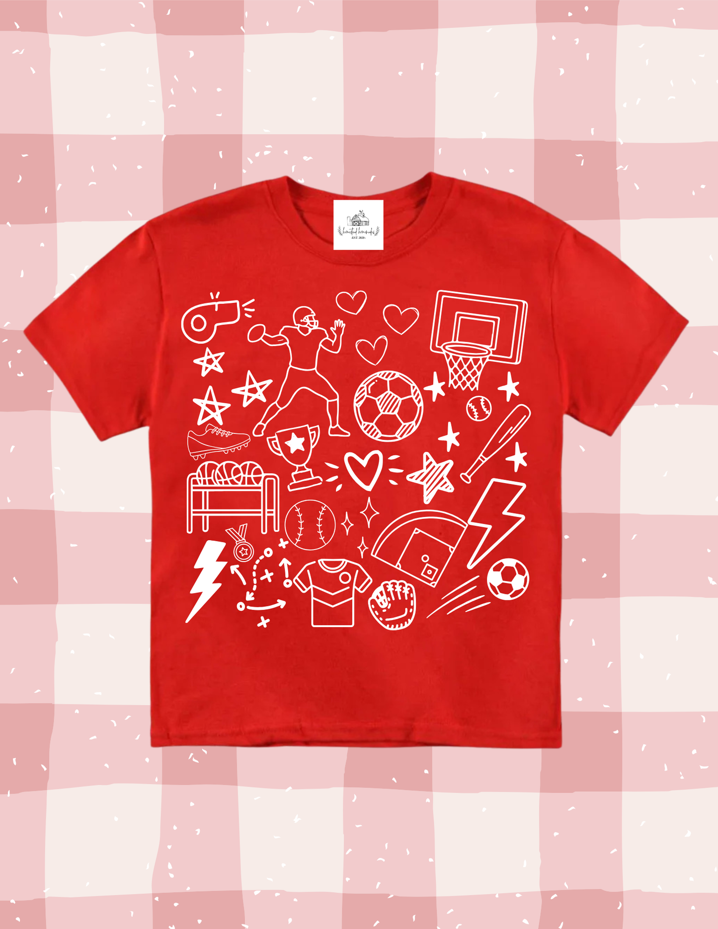 Valentine's Day Sports Theme